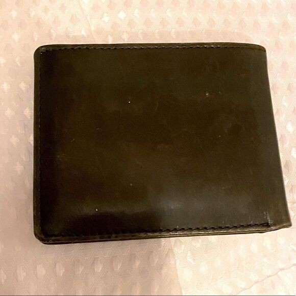 🌷 Alfred Sung🌷 Vintage Brown Leather Wallet - Picture 2 of 4